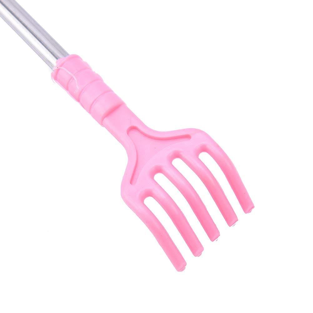 Telescopic scratching massager for back. Telescopic scratching massager for back.